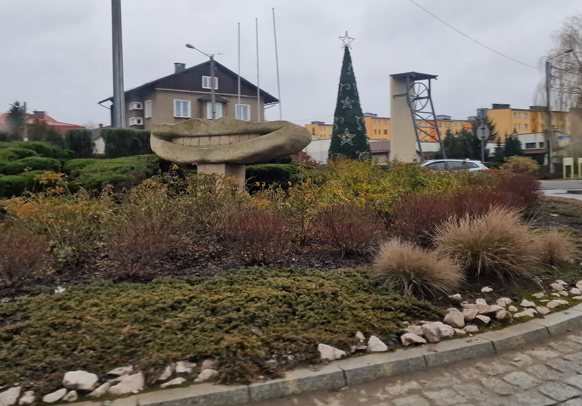 Jedno z rond w Libiążu