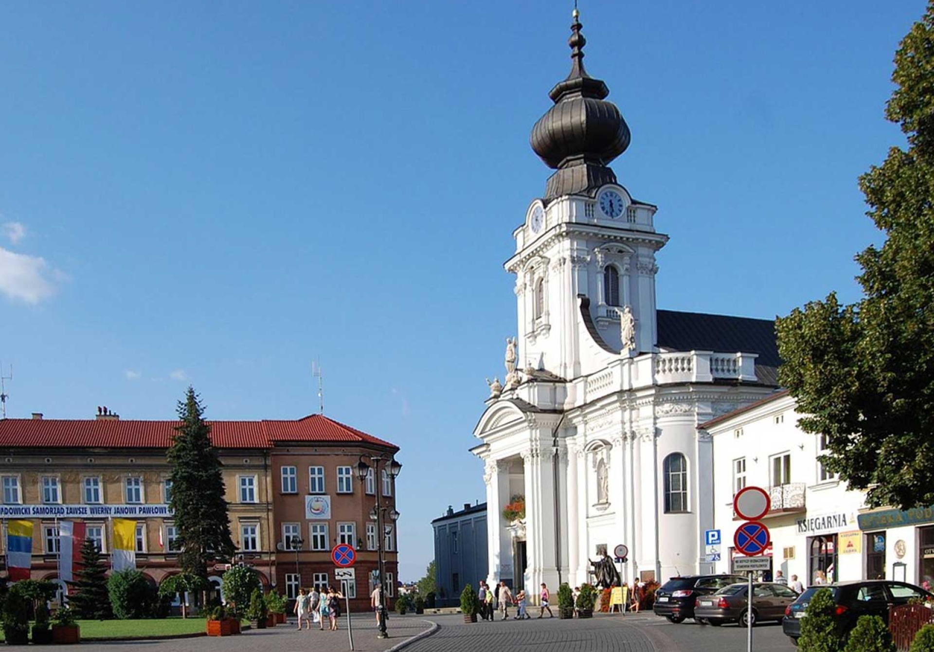 Wadowice - centrum miasta
